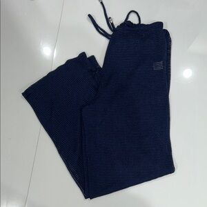 Navy Knit cover up Pants